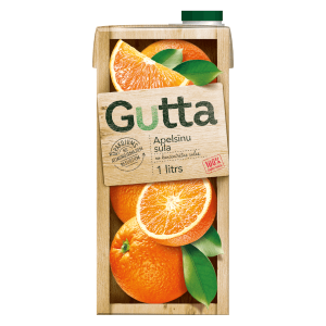 Apelsīnu sula GUTTA, 1l