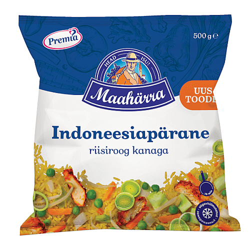 Rīsi ar vistu PREMIA indonēzijas gaumē, 500g