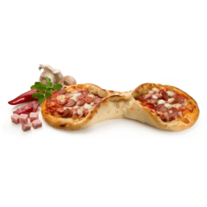 Picas uzkoda Caruso pildīta ar Salami desu un šķiņķi, 180g