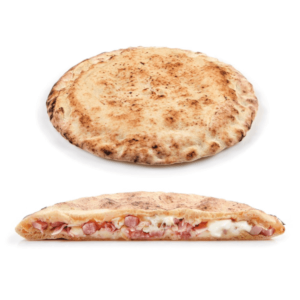 Pica Focaccia Rustica pildīta ar Mocarella sieru un šķiņķi, 420g
