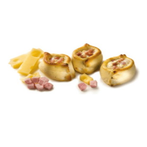 Picas uzkodas Piccoli pildītas ar šķiņķi un sieru, 300g