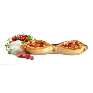 Picas uzkoda Sorrentina ar Salami un Mocarella pildījumu, 2 gb x 180g