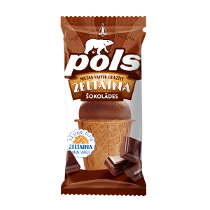 POLS Plombīra šokolādes saldējums, 120ml/75g