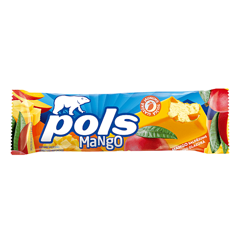 POLS Saldējums mango garšas glazūrā, 70ml/50g