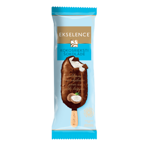EKSELENCE krējuma saldējums kokosrieksti šokolādē, 100ml/75g