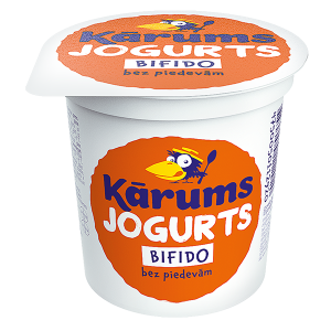 Bifido jogurts KĀRUMS bez piedevām, 310g