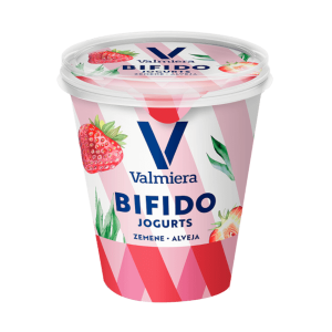 Bifido jogurts VALMIERA zemene - alveja, 320g