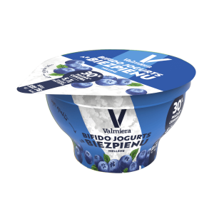 Bifido jogurts ar biezpienu VALMIERA, melleņu, 150g
